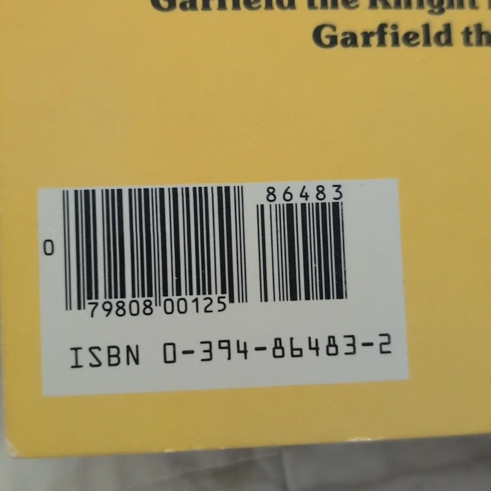 Garfield A to Z Zoo Small Paperback Book Jim Davis‎ Random House 1984